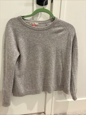 Marine Layer - Light Gray Women's Cashmere Sweater